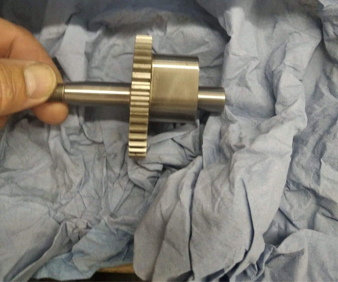 Reconstruction moteur MAG 350